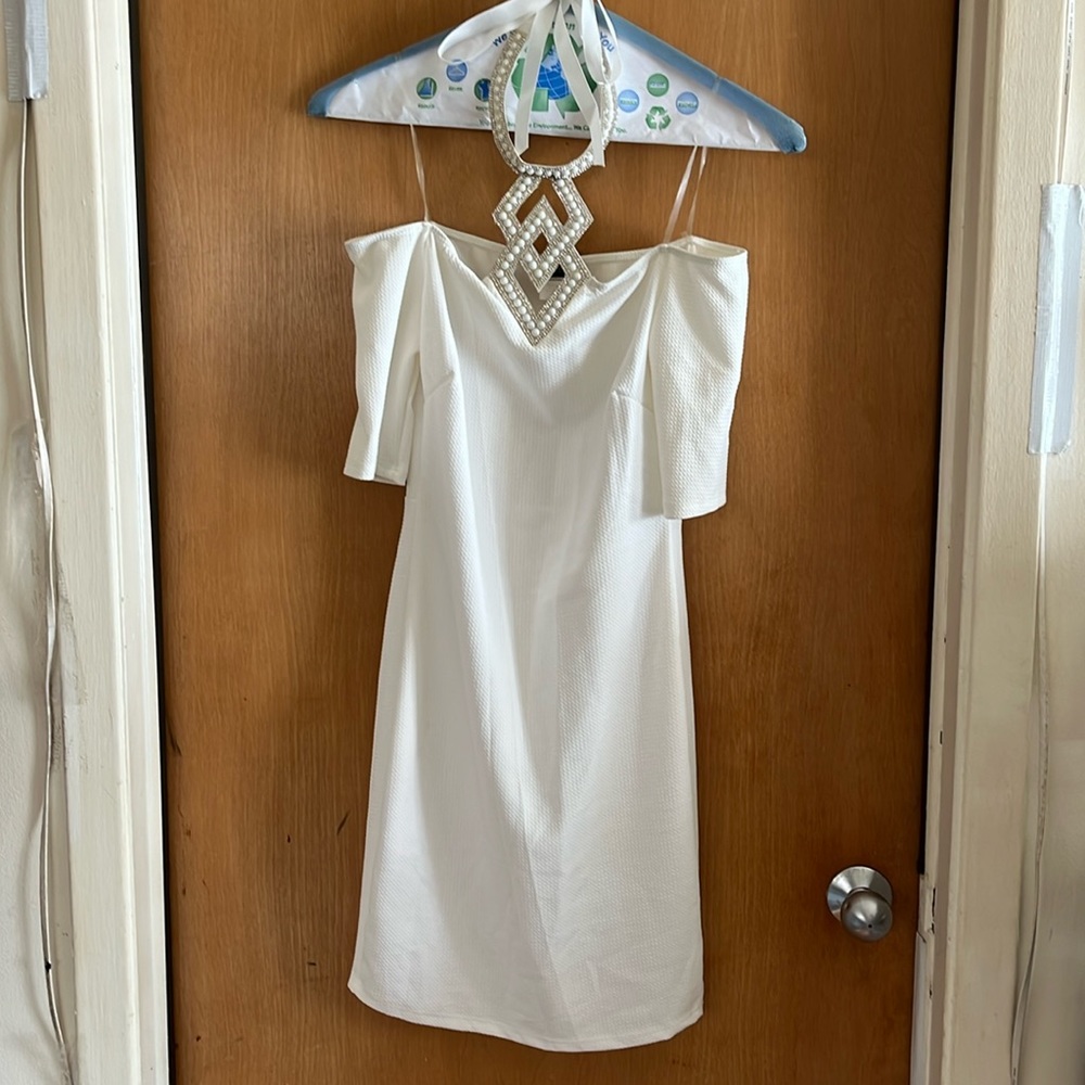 White dress